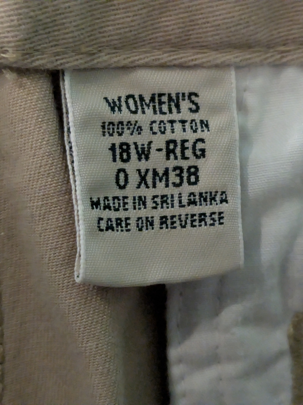 🔴 3/$15 Women's Khaki Cotton Shorts - Picture 4 of 11